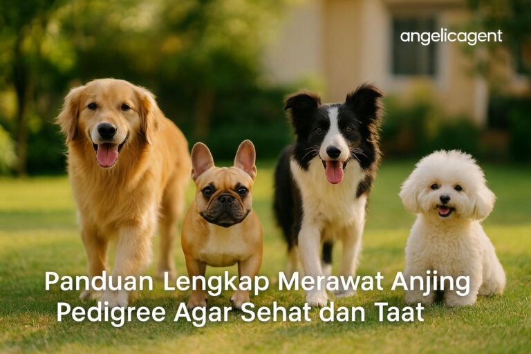 Panduan Lengkap Merawat Anjing Pedigree Agar Sehat dan Taat