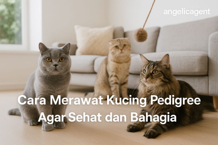 Cara Merawat Kucing Pedigree Agar Sehat dan Bahagia