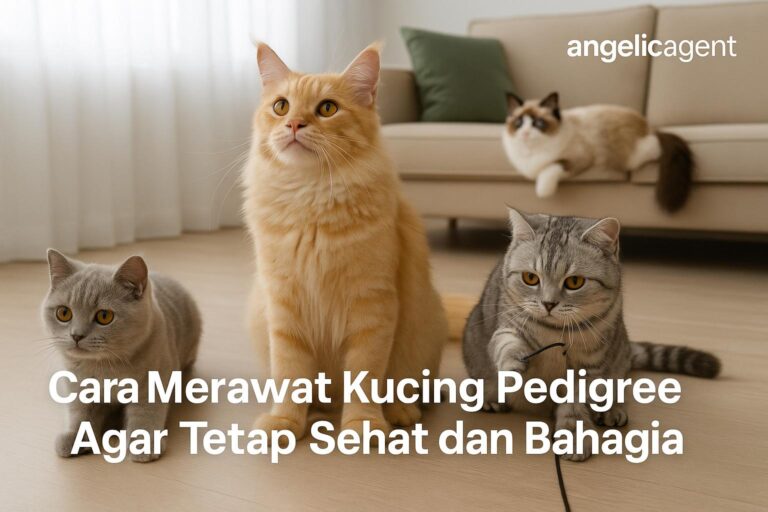 Cara Merawat Kucing Pedigree Agar Tetap Sehat dan Bahagia