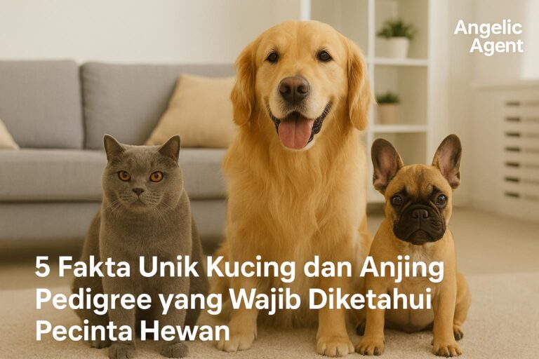 5 Fakta Unik Kucing dan Anjing Pedigree yang Wajib Diketahui Pecinta Hewan
