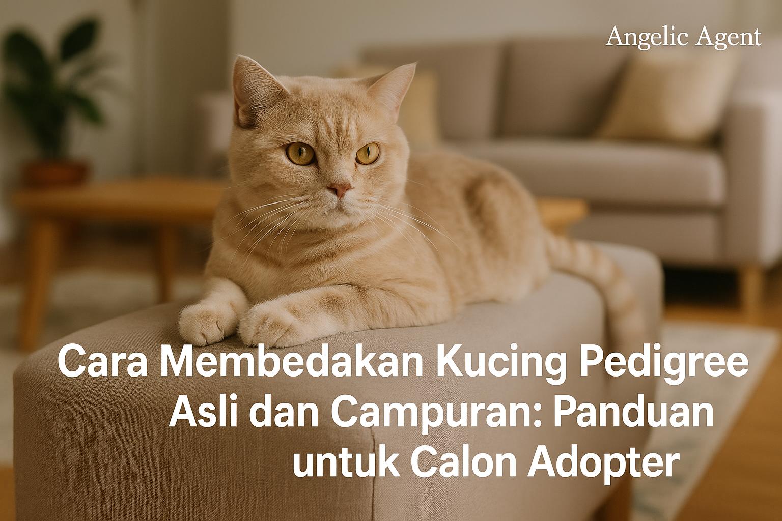 Cara Membedakan Kucing Pedigree Asli dan Campuran: Panduan untuk Calon ...