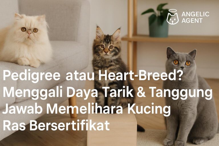 Pedigree atau Heart-Breed? Menggali Daya Tarik & Tanggung Jawab Memelihara Kucing Ras Bersertifikat