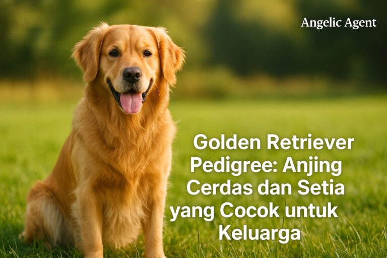 Golden Retriever Pedigree: Anjing Cerdas dan Setia yang Cocok untuk Keluarga