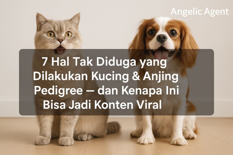 7 Hal Tak Diduga yang Dilakukan Kucing & Anjing Pedigree Kamu — dan Kenapa Ini Bisa Jadi Konten Viral
