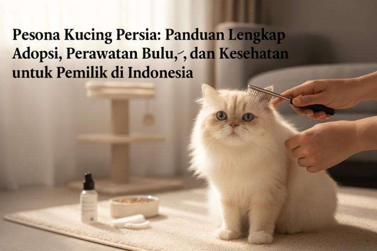 Pesona Kucing Persia: Panduan Lengkap Adopsi, Perawatan Bulu, dan Kesehatan untuk Pemilik di Indonesia