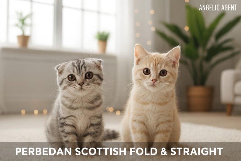 Perbedaan Scottish Fold dan Straight: Pedigree, Perawatan, dan Adopsi