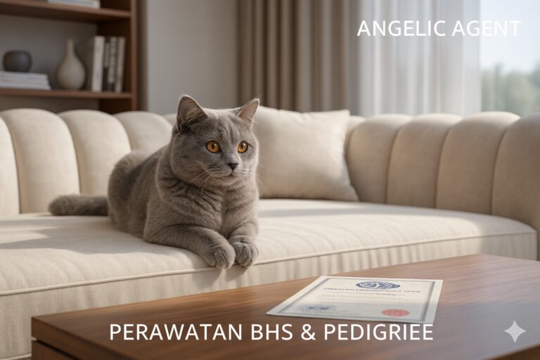 Tips Perawatan British Shorthair untuk Pemilik Baru + Dokumen Pedigree