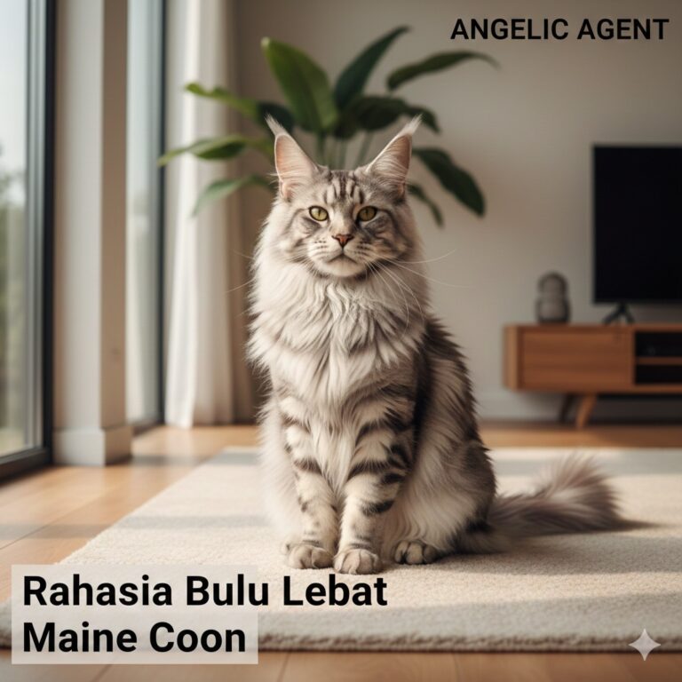 Rahasia Perawatan Kucing Maine Coon Agar Bulu Lebat dan Sehat