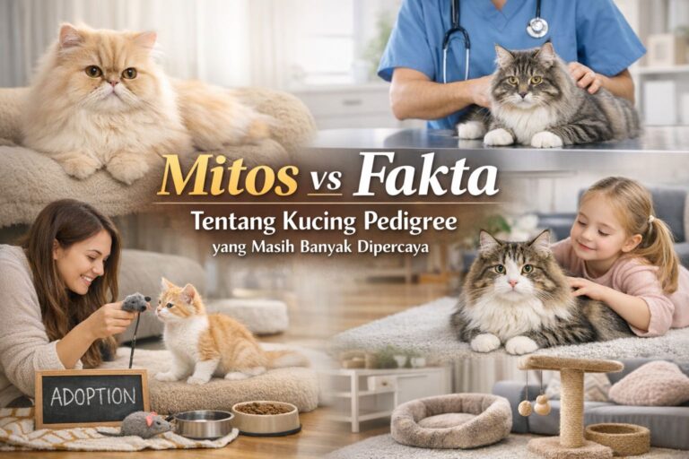 Mitos vs Fakta Tentang Kucing Pedigree yang Masih Banyak Dipercaya