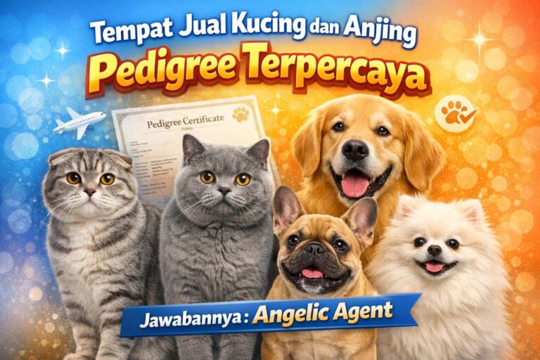 Tempat Jual Kucing dan Anjing Pedigree Terpercaya? Ini Jawabannya: Angelic Agent