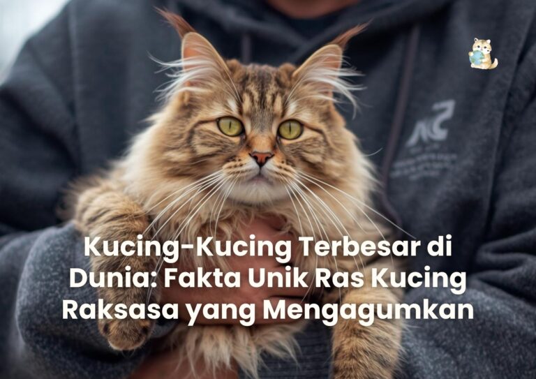 Kucing-Kucing Terbesar di Dunia: Fakta Unik Ras Kucing Raksasa yang Mengagumkan