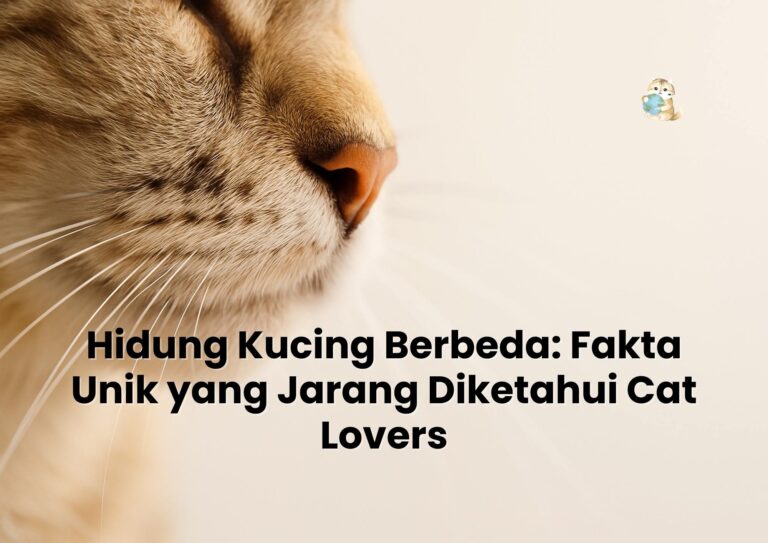 Hidung Kucing Berbeda: Fakta Unik yang Jarang Diketahui Cat Lovers