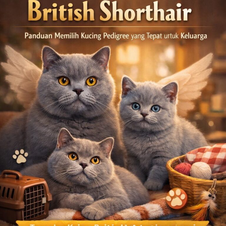 Adopsi Kucing British Shorthair: Panduan Memilih Kucing Pedigree yang Tepat untuk Keluarga